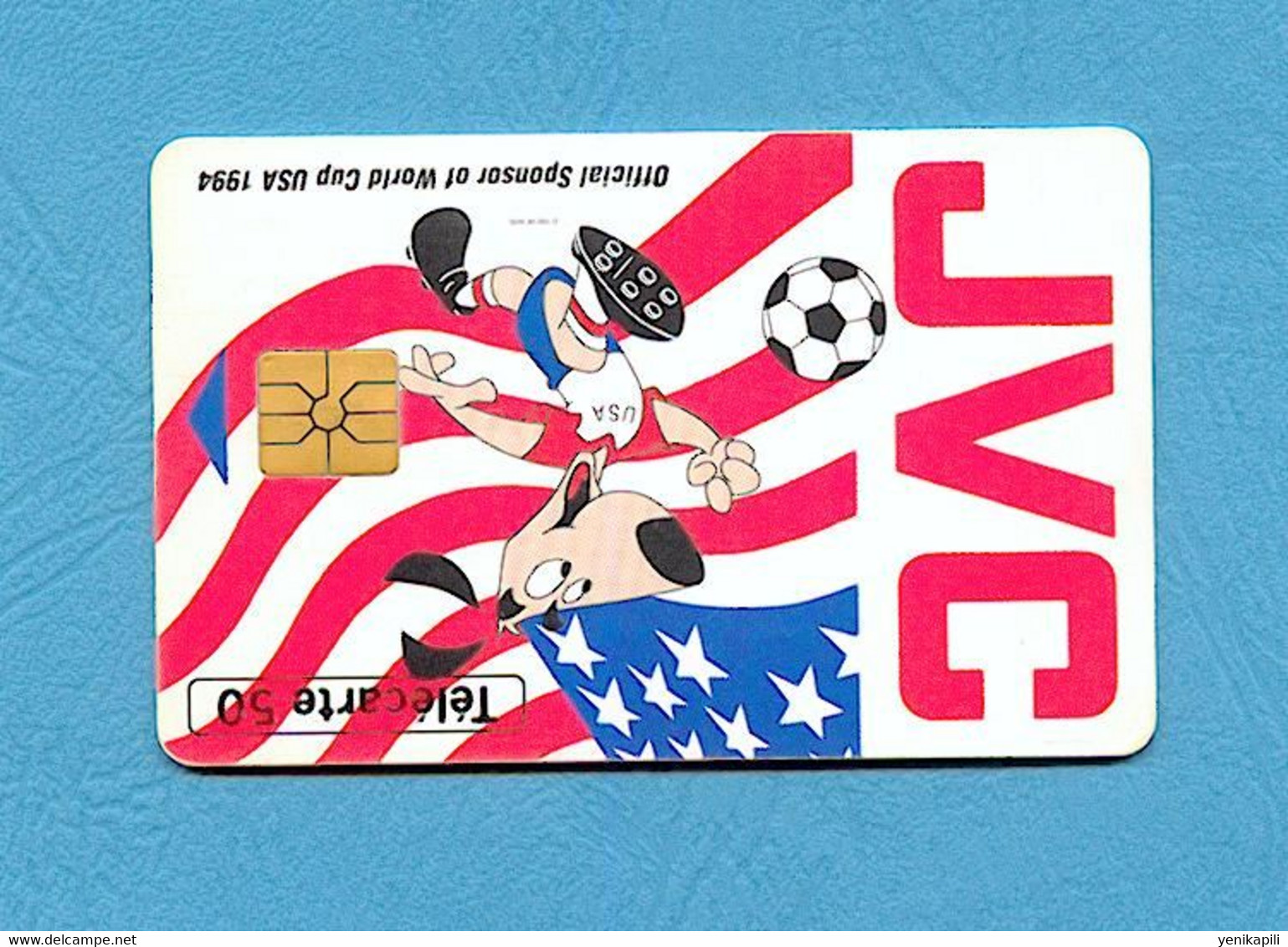 ( 5375 ) - JVC - World Cup 94 - ( F435 ) -  Verso Blanc  - *** BE *** - Voir Scan - - Errors And Oddities