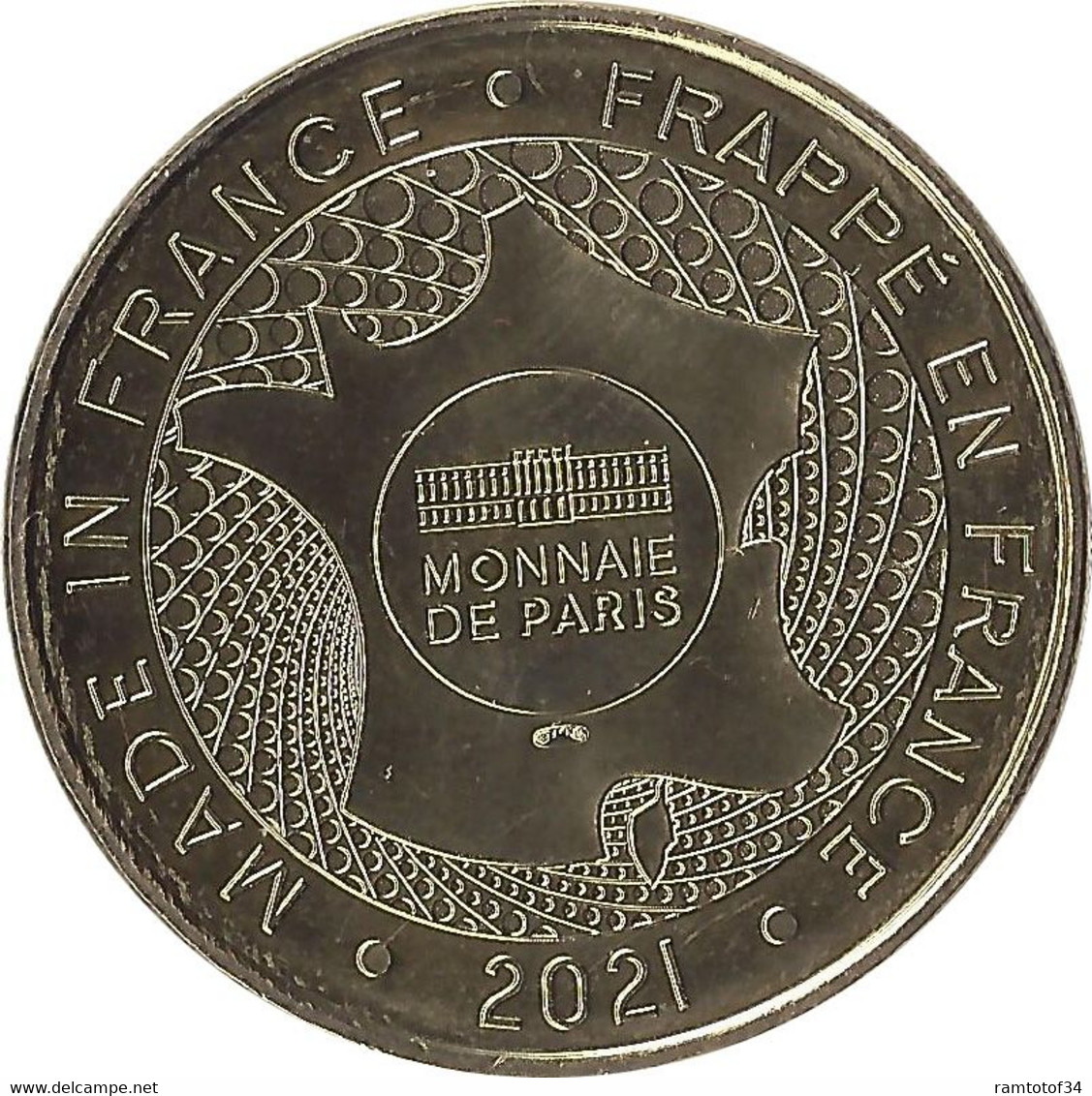 2021 MDP146 - LA ROCHELLE - Aquarium De La Rochelle 21 (requin Gris De Récif) / MONNAIE DE PARIS 2021 - 2021