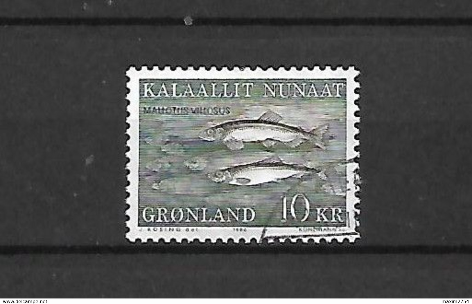 GROENLANDIA - 1986 - N. 156 USATO (CATALOGO UNIFICATO) - Other & Unclassified