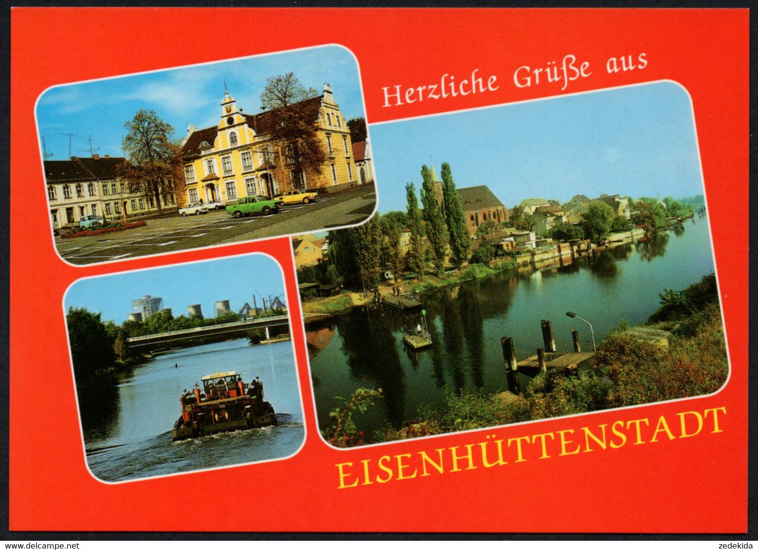 F0953 - TOP Eisenhüttenstadt - Bild Und Heimat Reichenbach Qualitätskarte - Eisenhuettenstadt