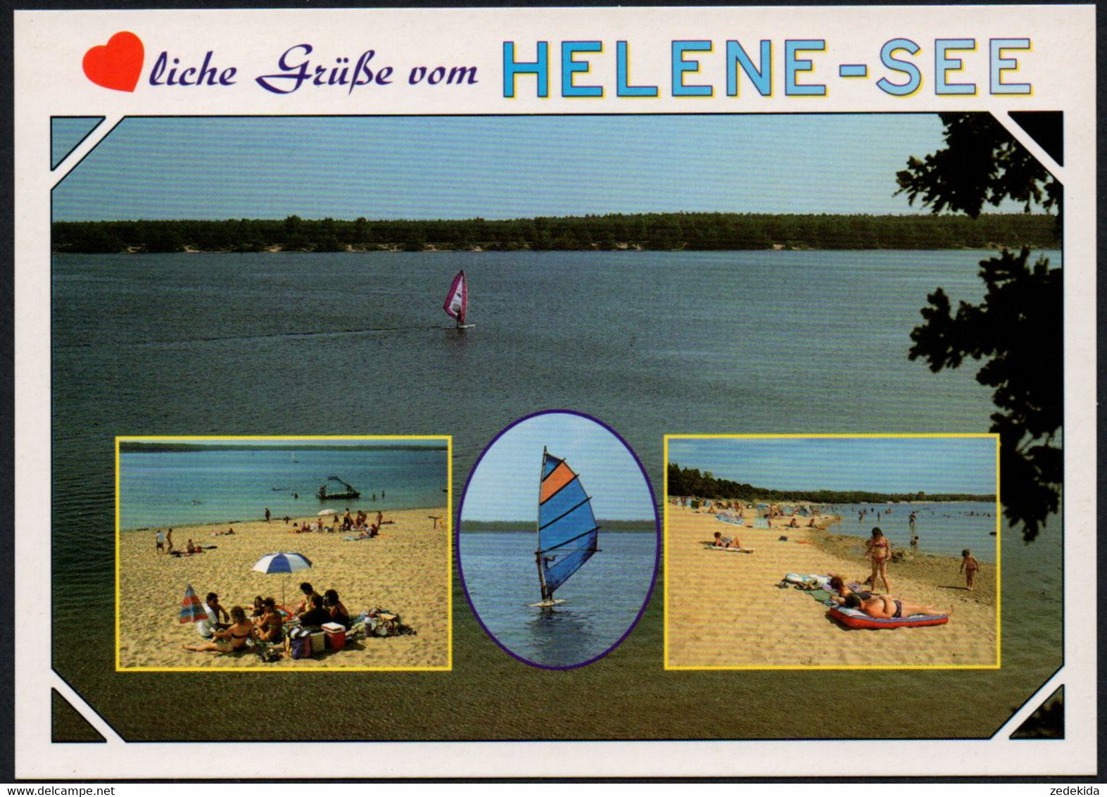 F0954 - TOP Helenesee - Bild Und Heimat Reichenbach Qualitätskarte - Eisenhuettenstadt