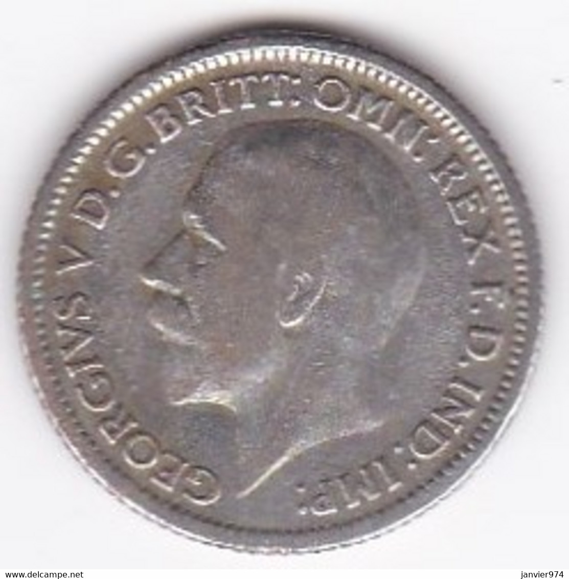 Grande Bretagne. 6 Pence 1929. George V, En Argent - H. 6 Pence