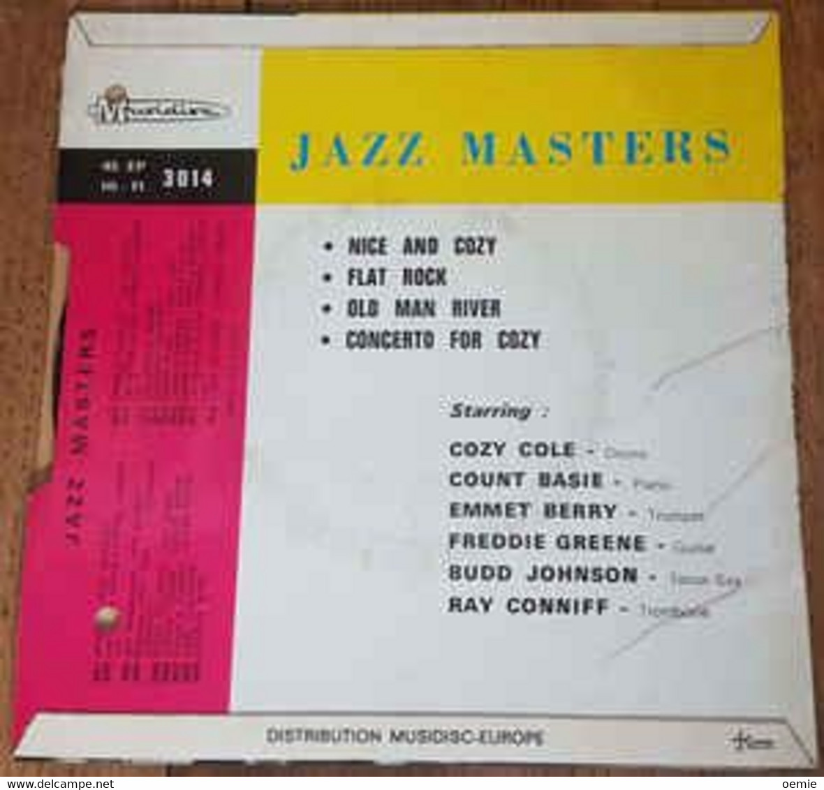COUNT  BASIE  +  COZY  COLE  /  JAZZ MASTERS - Jazz