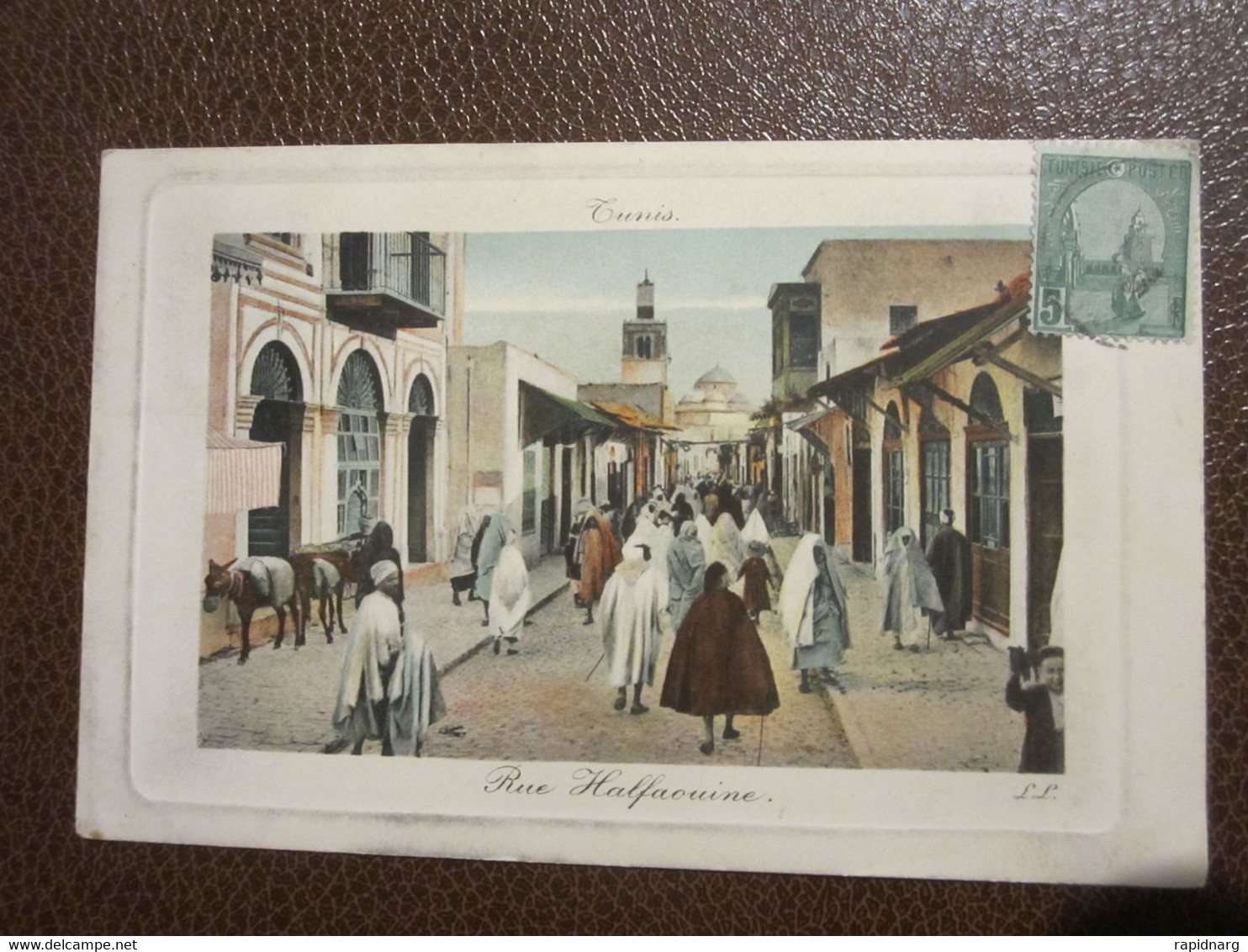 AFRIQUE DU NORD : 3 Cartes (MAROC : MARRAKECH UN SOUK,TUNIS : Rue HALFAOUINE,TUNISIE : OUED BAYECH). - Collezioni E Lotti