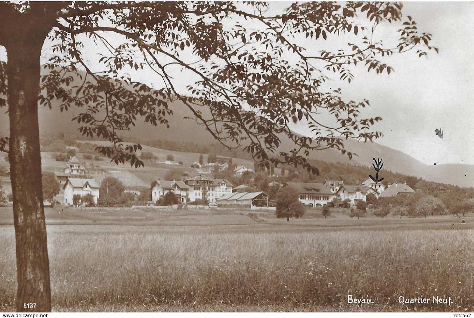 BEVAIX → Quartier Neuf Anno 1916 - Bevaix