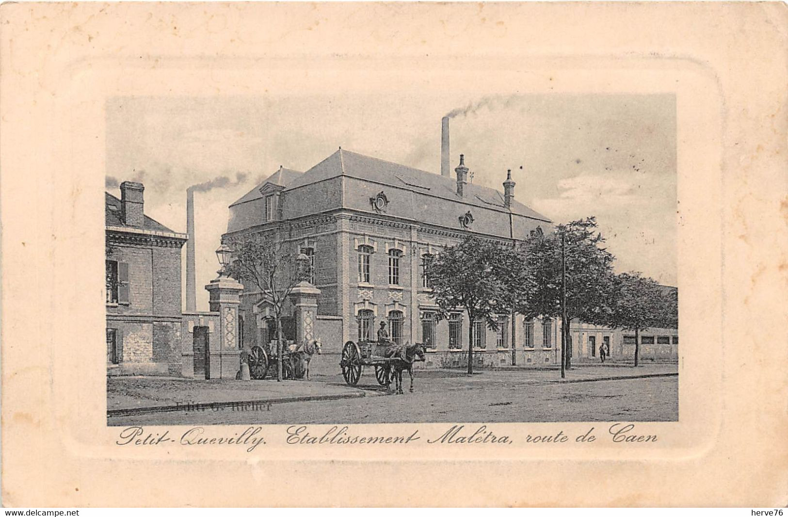 LE PETIT QUEVILLY - Etablissement Malétra, Route De Caen - Le Petit-Quevilly