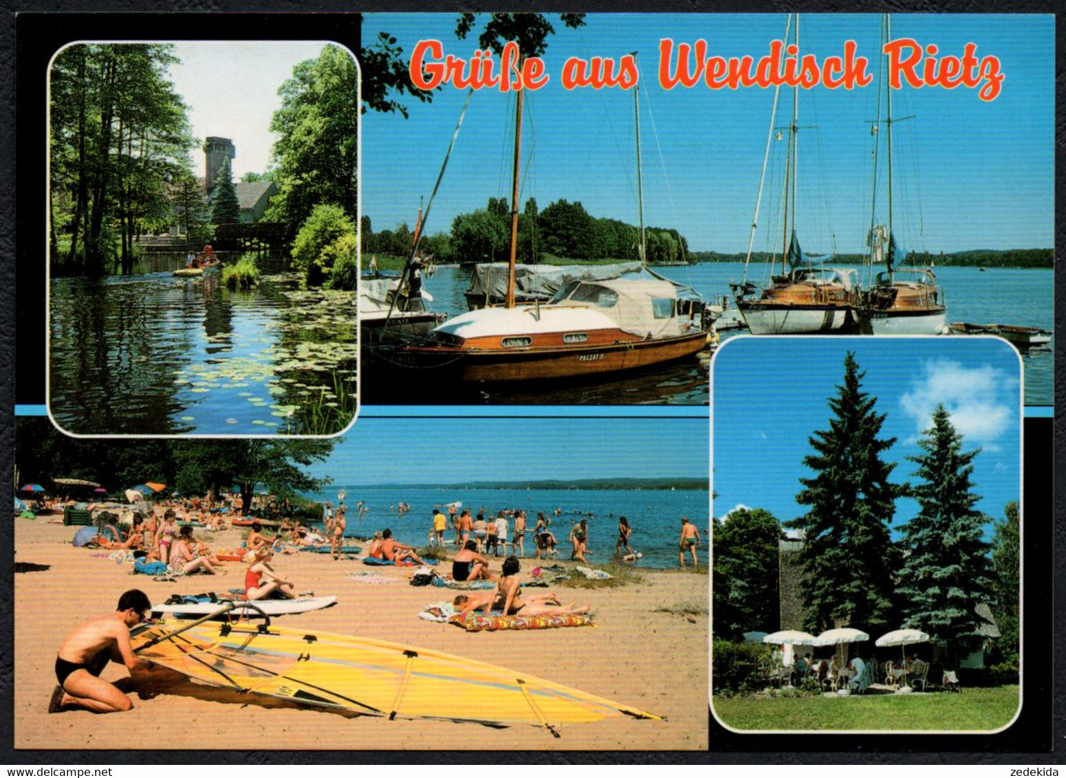 F1063 - TOP Wendisch Rietz - Bild Und Heimat Reichenbach Qualitätskarte - Bad Saarow