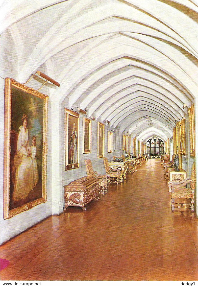 THE PICTURE GALLERY, ARUNDEL CASTLE, ARUNDEL, SUSSEX, ENGLAND. UNUSED POSTCARD Fq2 - Arundel