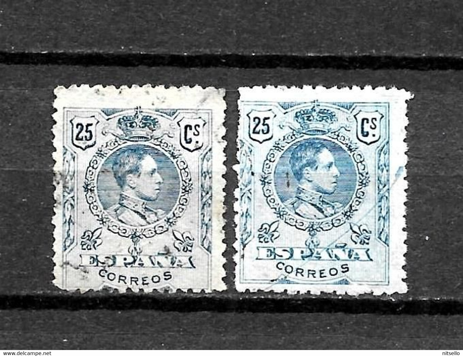 LOTE 2238 D /// ESPAÑA 1909-1922  EDIFIL Nº: 274 VARIEDAD DE COLOR ¡¡¡ OFERTA - LIQUIDATION - JE LIQUIDE !!! - Usados