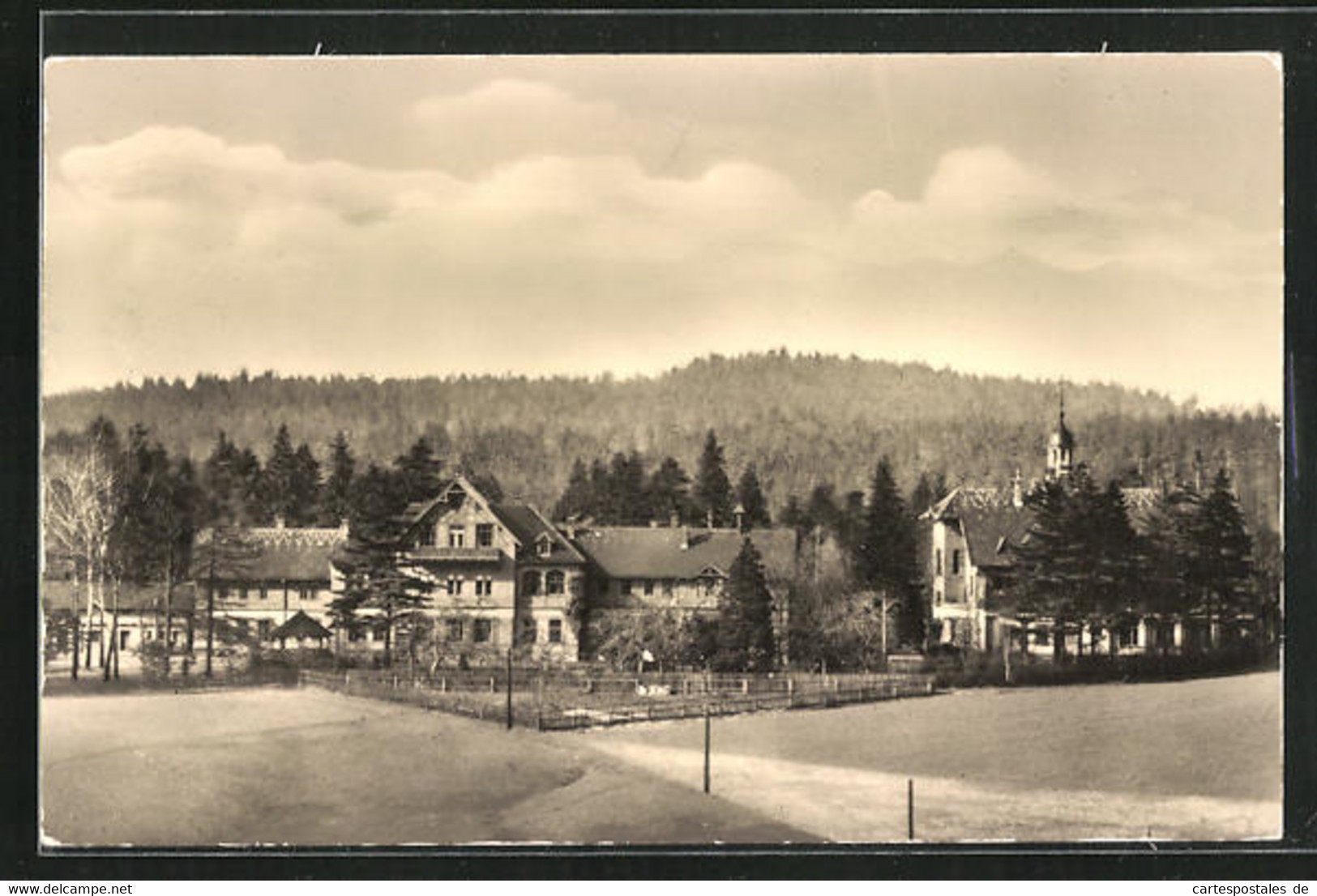 AK Hohenstein-Ernstthal, Blick Zum Bethlehemstift - Hohenstein-Ernstthal