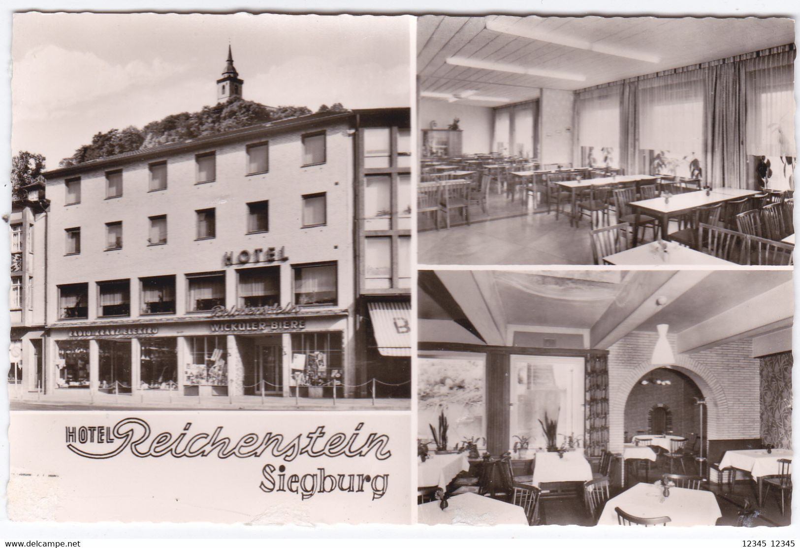 Siegburg, Hotel Reichenstein (left Corner Below See Scan) - Siegburg