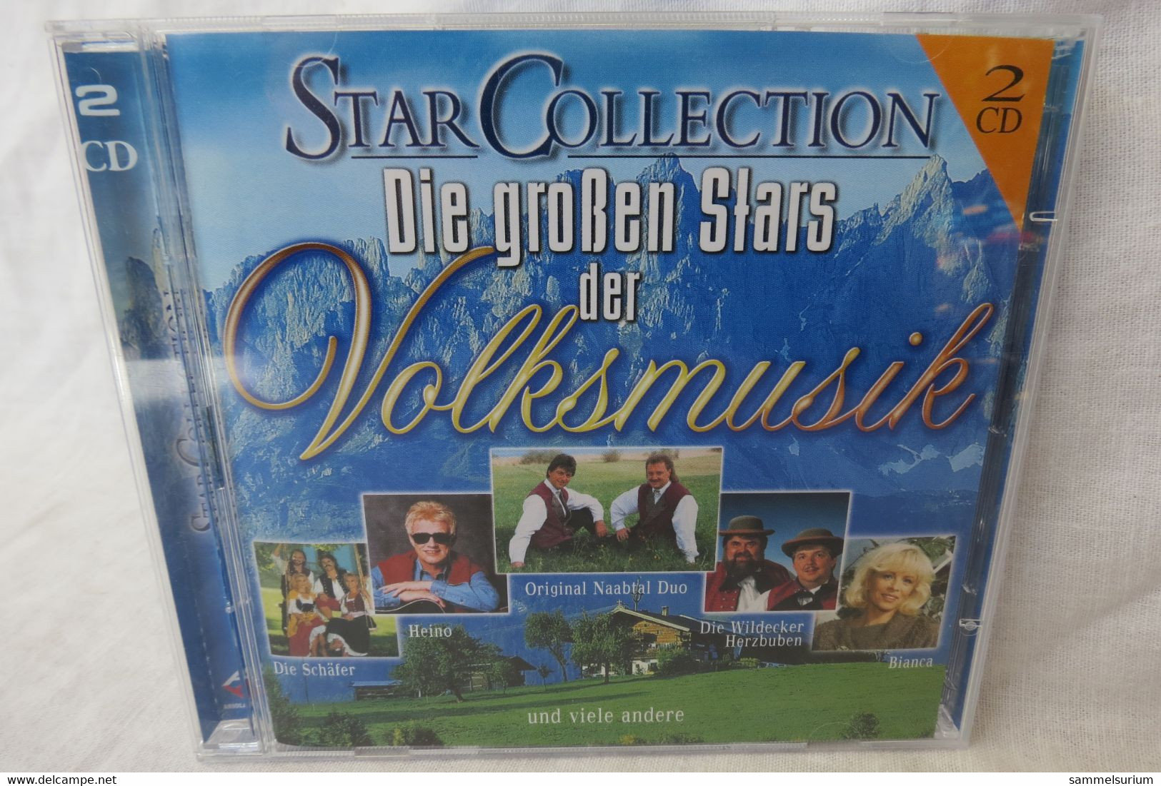 2 CDs "Die Großen Stars Der Volksmusik" Star Collection - Other - German Music