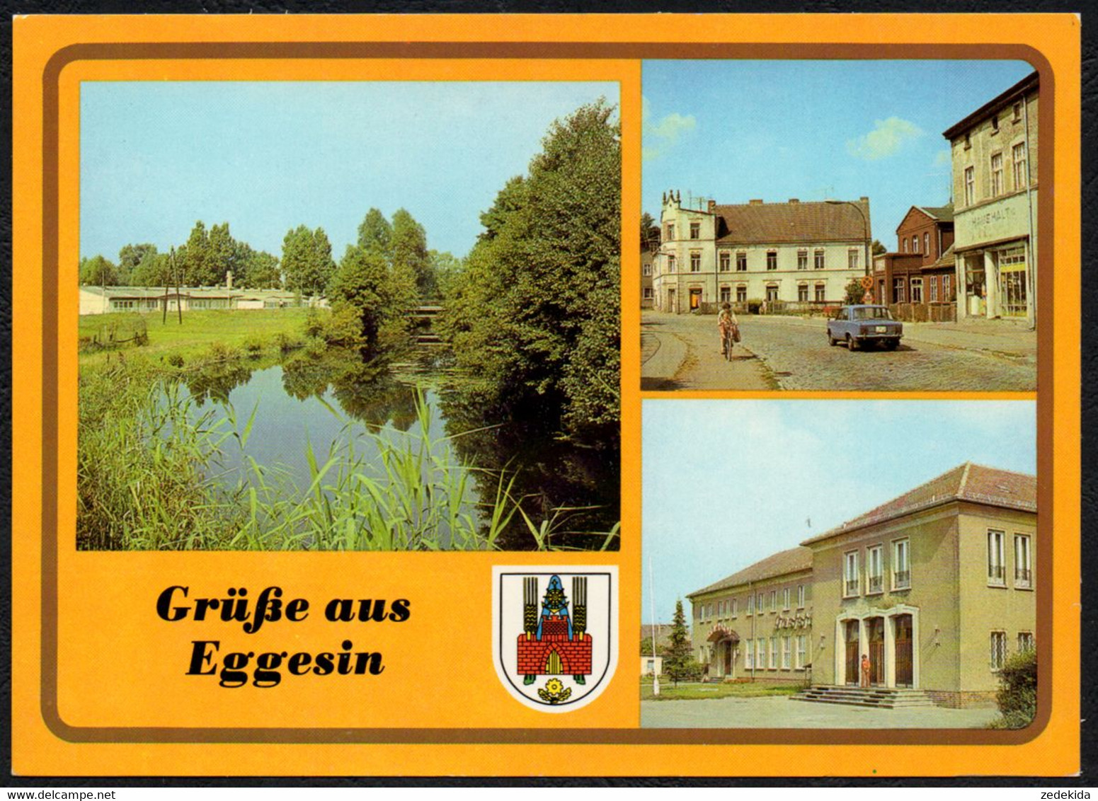 F1176 - TOP Eggesin HO Hotel Gaststätte Mecklenburg - Bild Und Heimat Reichenbach - Eggesin