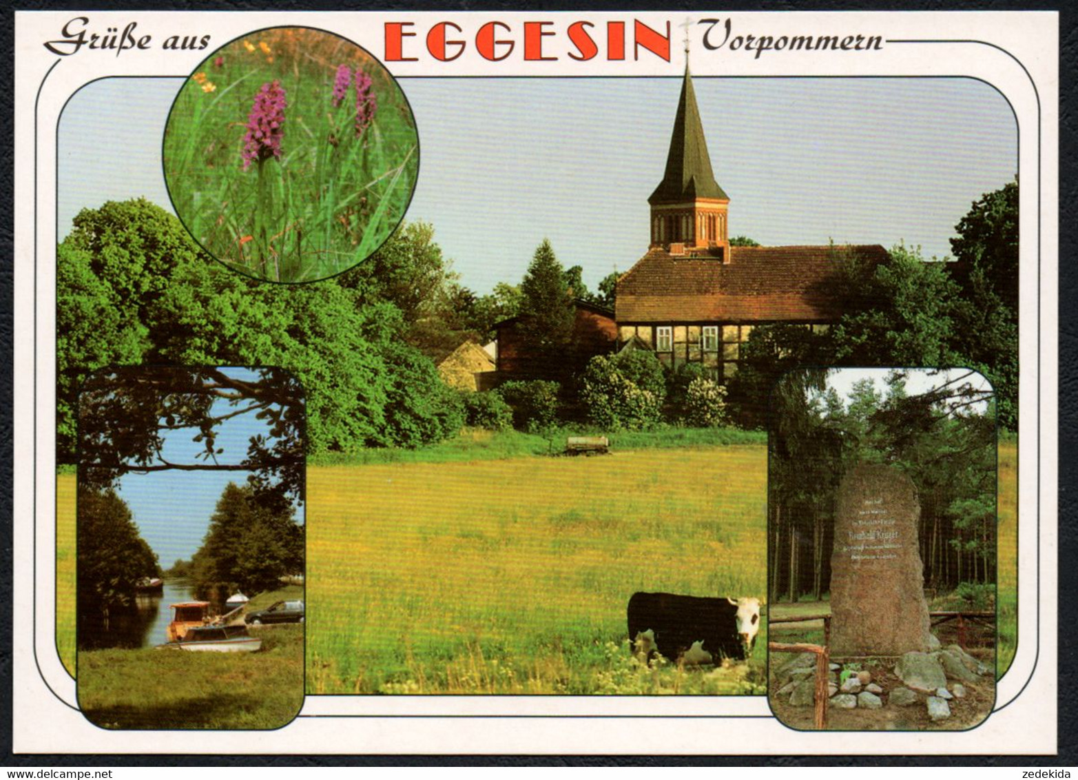 F1195 - TOP Eggesin - Bild Und Heimat Reichenbach Qualitätskarte - Eggesin