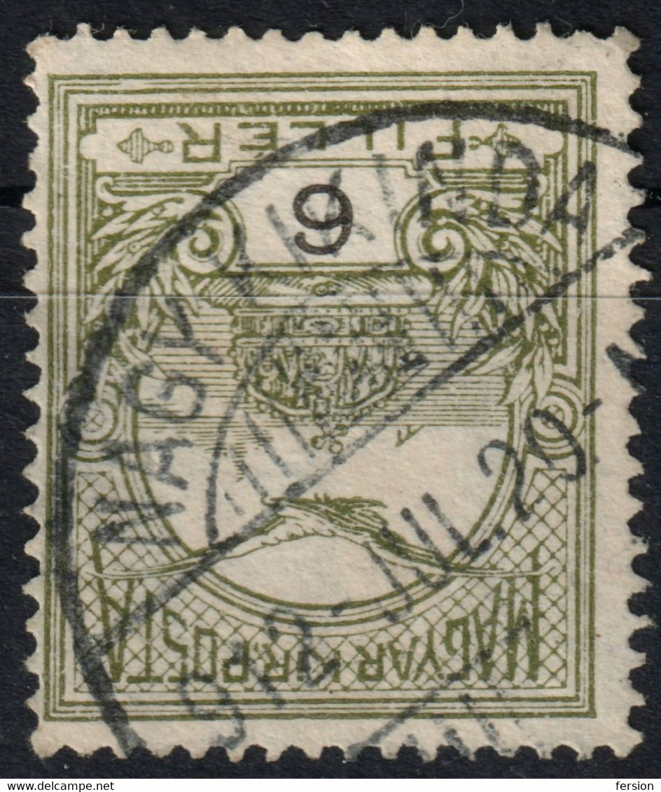 Nagykikinda KIKINDA Postmark / TURUL Crown 1912 Hungary SERBIA Banat TORONTÁL County KuK K.u.K - 6 Fill - Prefilatelia