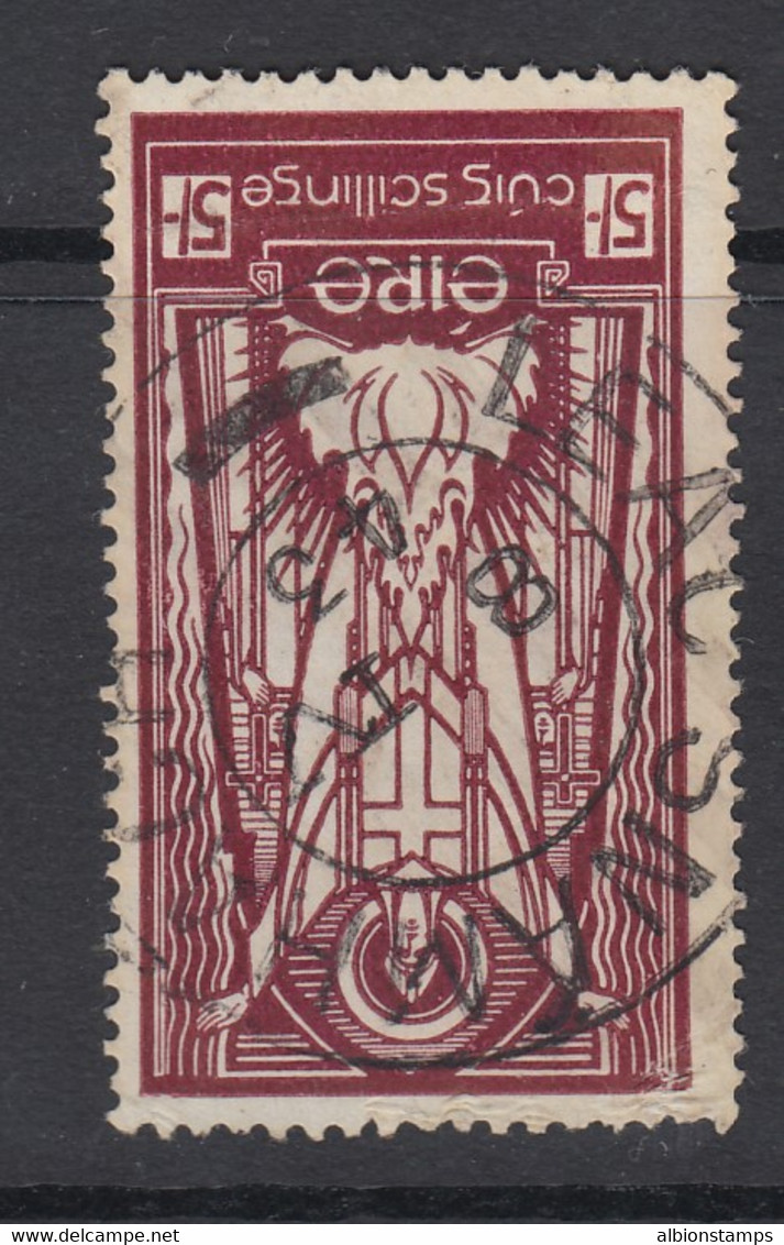 Ireland, SG 103w, Used (couple Creased Perfs) "Watermark Inverted" Variety - Oblitérés