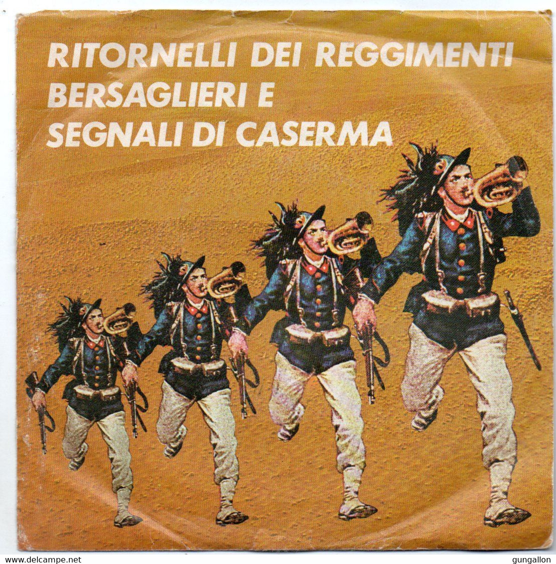 Leardo Bertuzzo  (anni 60)   "Ritornelli Dei Reggimenti Bersaglieri." - Instrumental