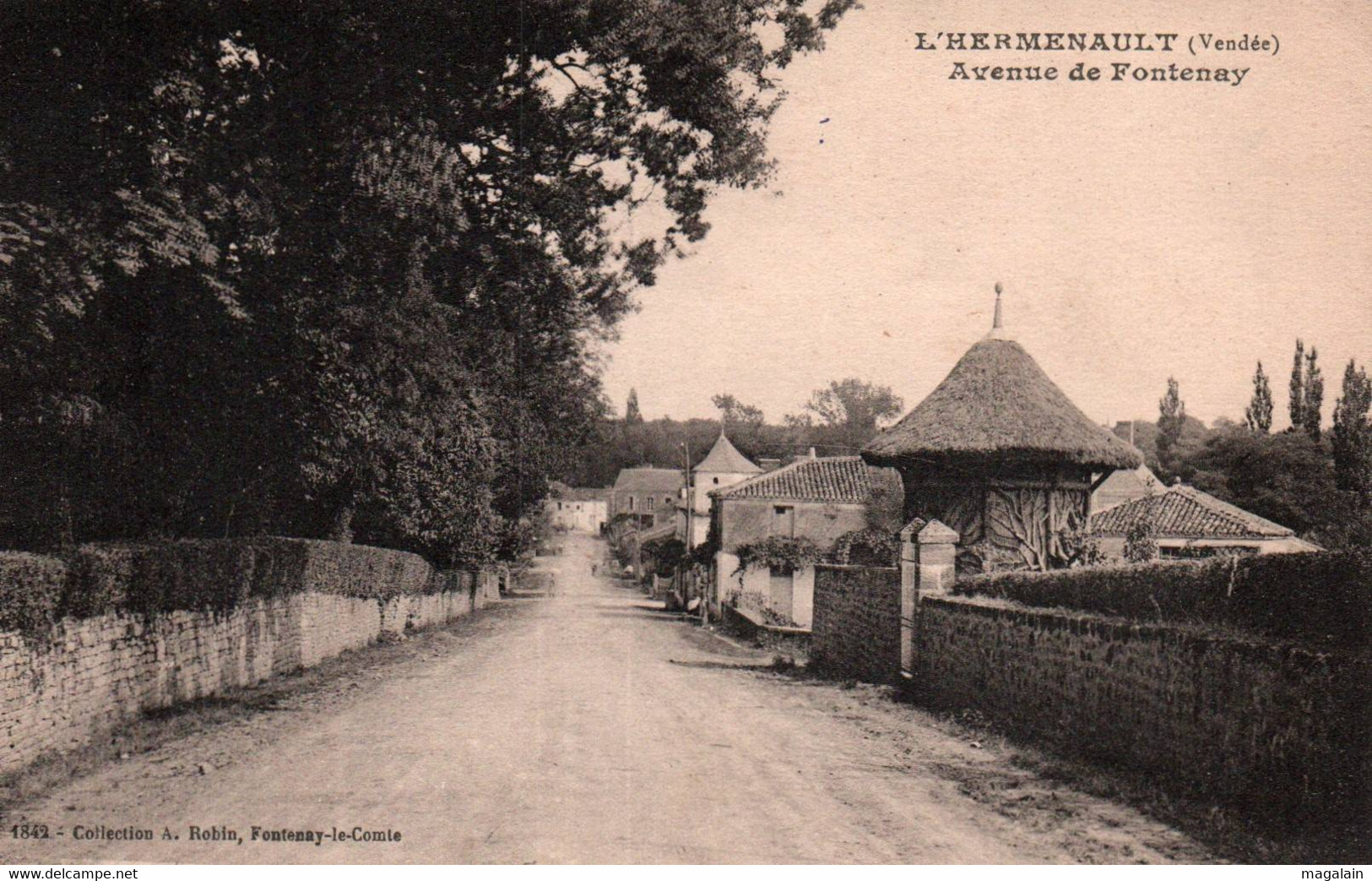 L'Hermenault : Avenue De Fontenay - L'Hermenault