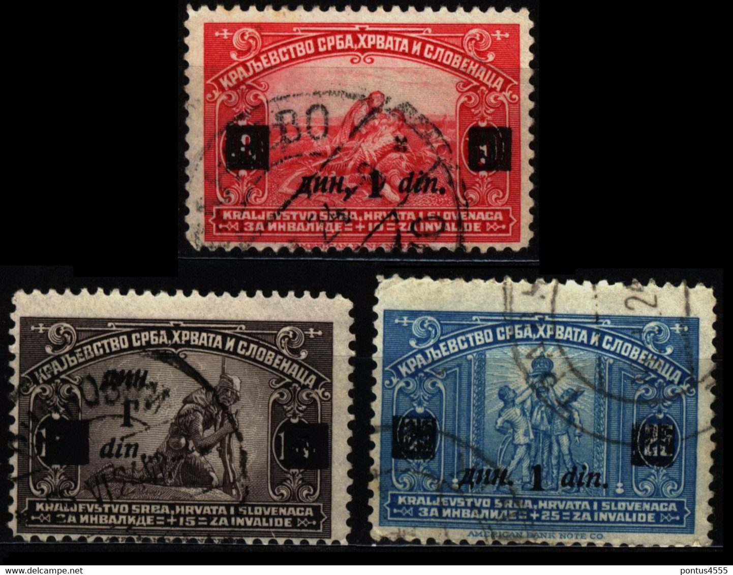 Yugoslavia SHS 1922 Mi 162-164 Issue For Kingdom (2) - Other & Unclassified