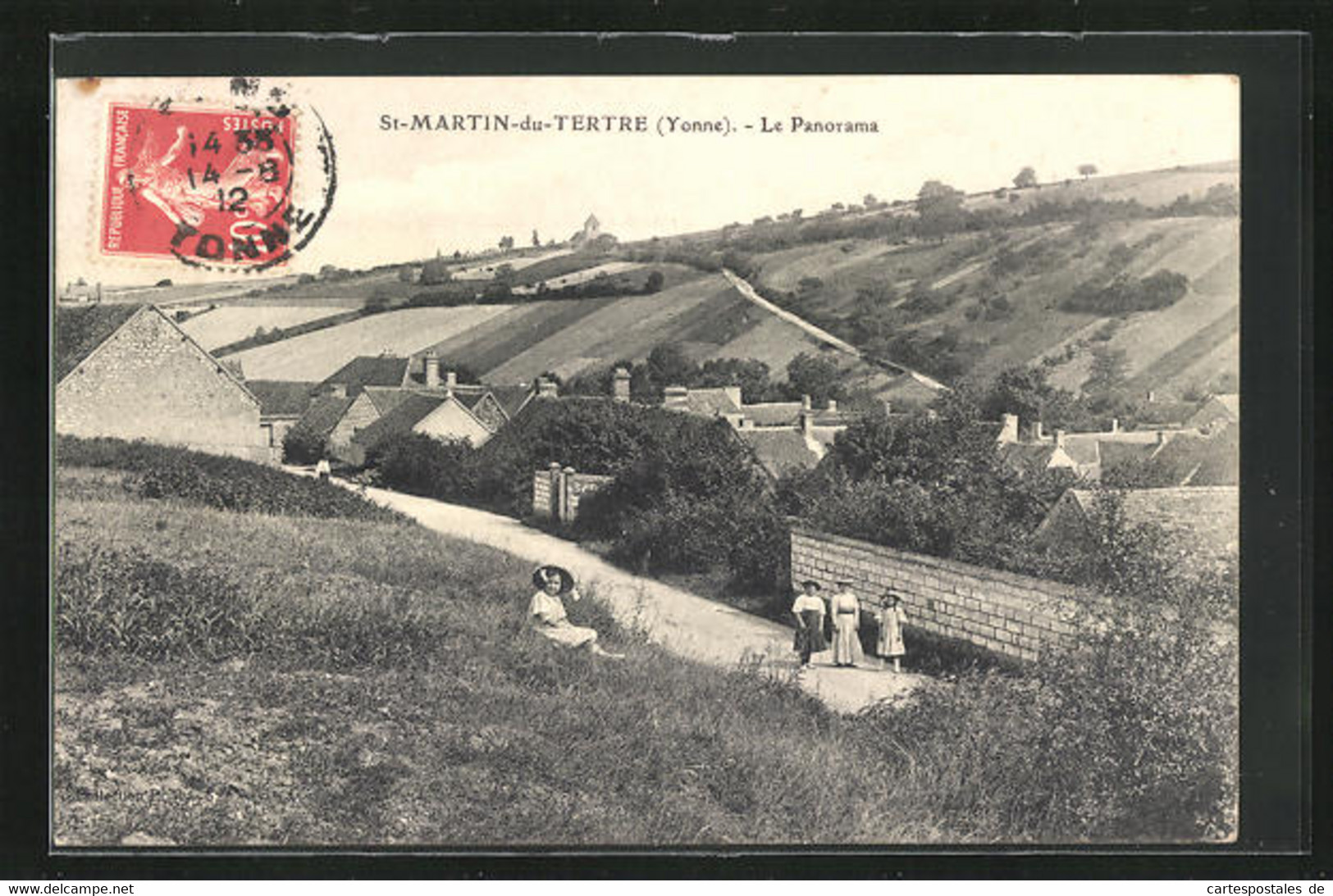 CPA St-Martin-du-Tertre, Le Vue Générale - Saint Martin Du Tertre