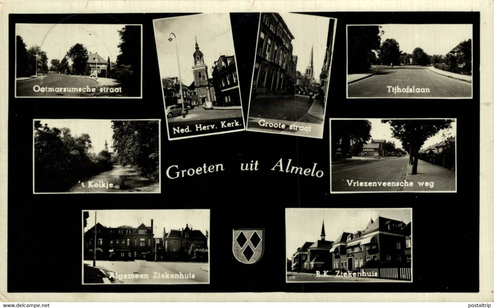 GROETEN UIT ALMELO RK ZIEKENHUIS VRIEZENVEENSCHE WEG TIJHOFSLAAN    Overijssel Almelo   HOLLAND HOLANDA NETHERLANDS - Almelo