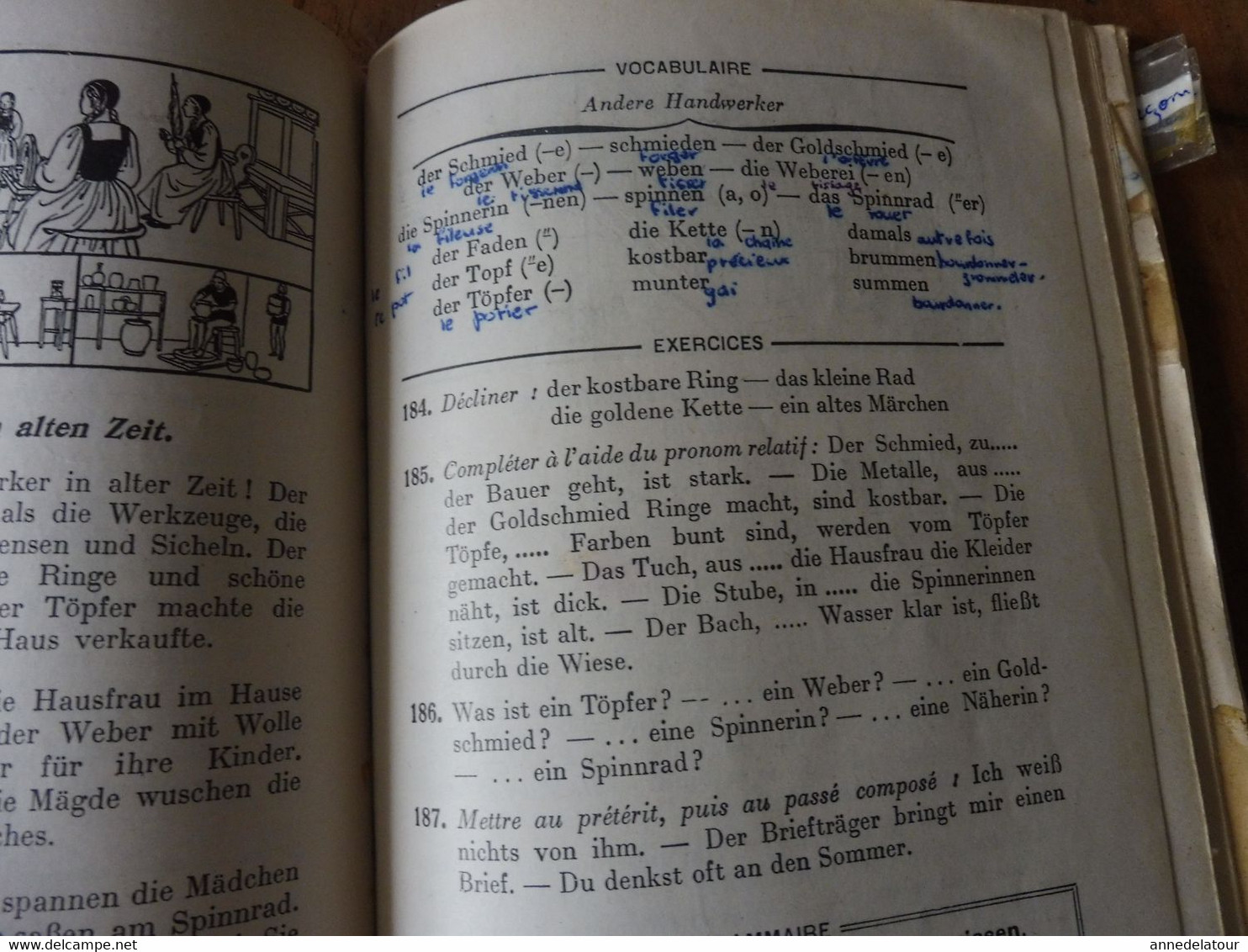 DEUTSCHLAND  édition 1962    pour apprendre l'allemand