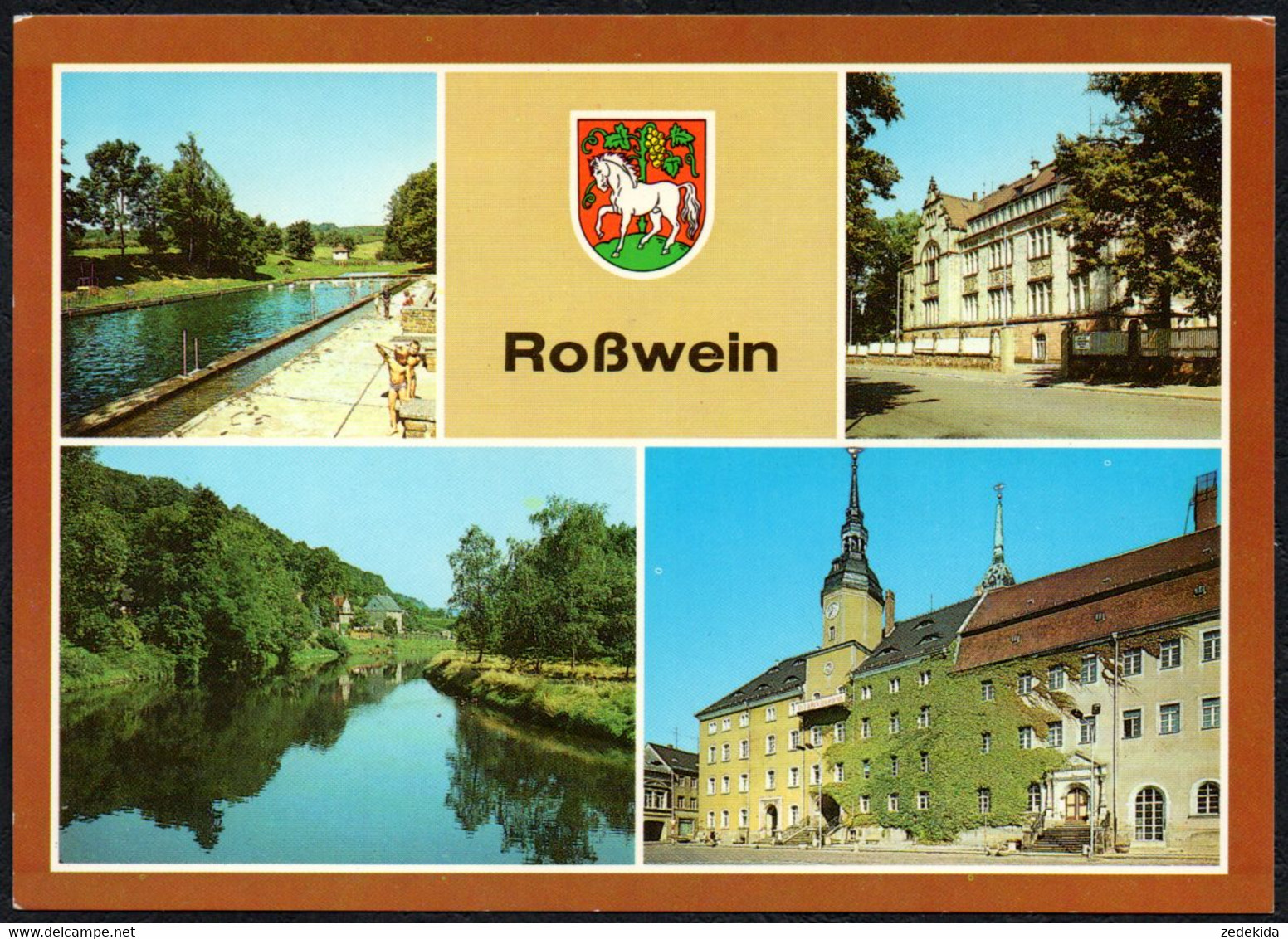 F1556 - TOP Roßwein Freibad - Bild Und Heimat Reichenbach - Döbeln