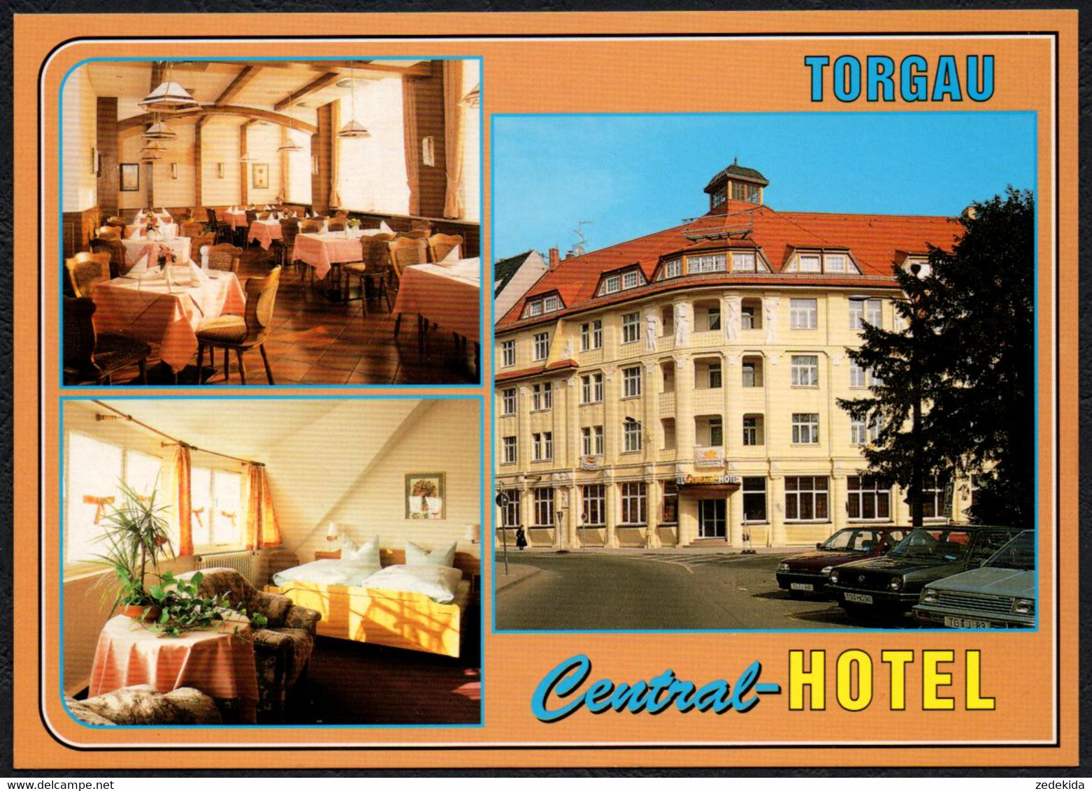 F1601 - TOP Torgau Central Hotel - Bild Und Heimat Reichenbach Qualitätskarte - Torgau