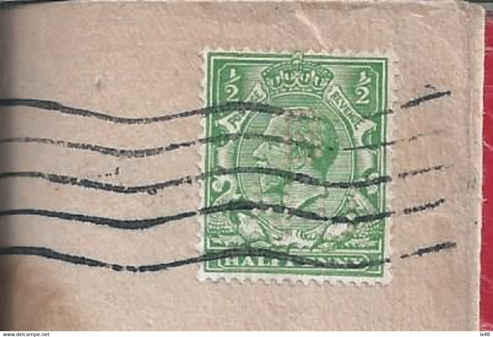 Rare Perfin BNU - Banco Nacional Ultramarino, London On Letter Circulated In 1929. Perfin 37 Holes. Muito Raro S/carta. - Covers & Documents