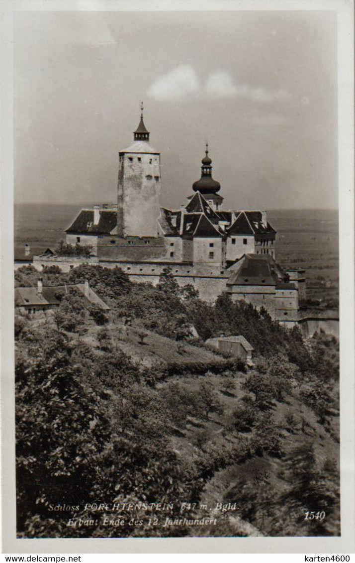 Forchtenstein  Forchtenau  Fraknó  1951             10 - Forchenstein