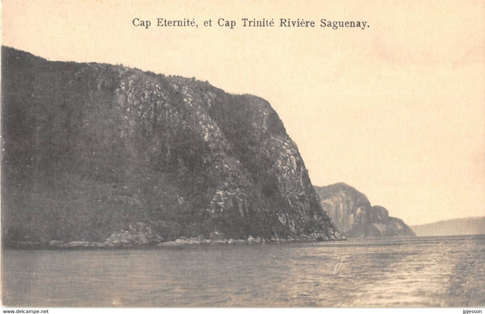 QUEBEC - CAP ETERNITE ET CAP TRINITE, RIVIERE SAGUENAY - Saguenay