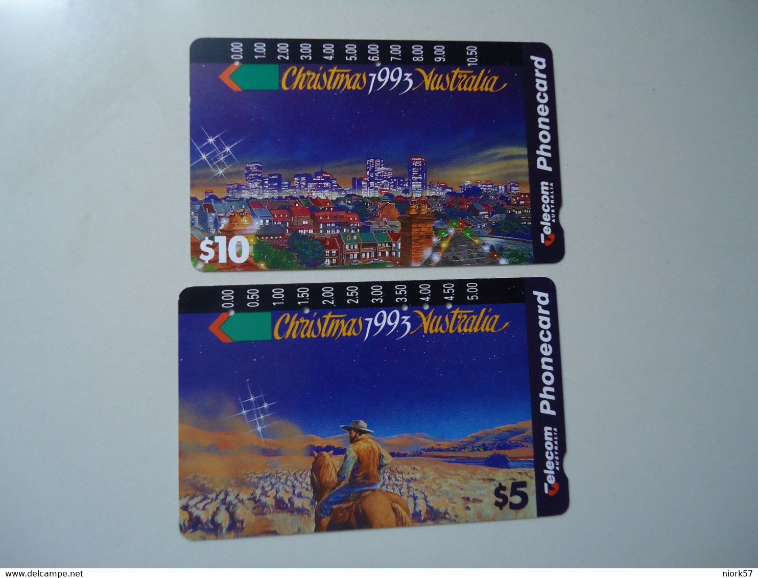 AUSTRALIA  USED CARDS 2  CHRISTMAS - Weihnachten