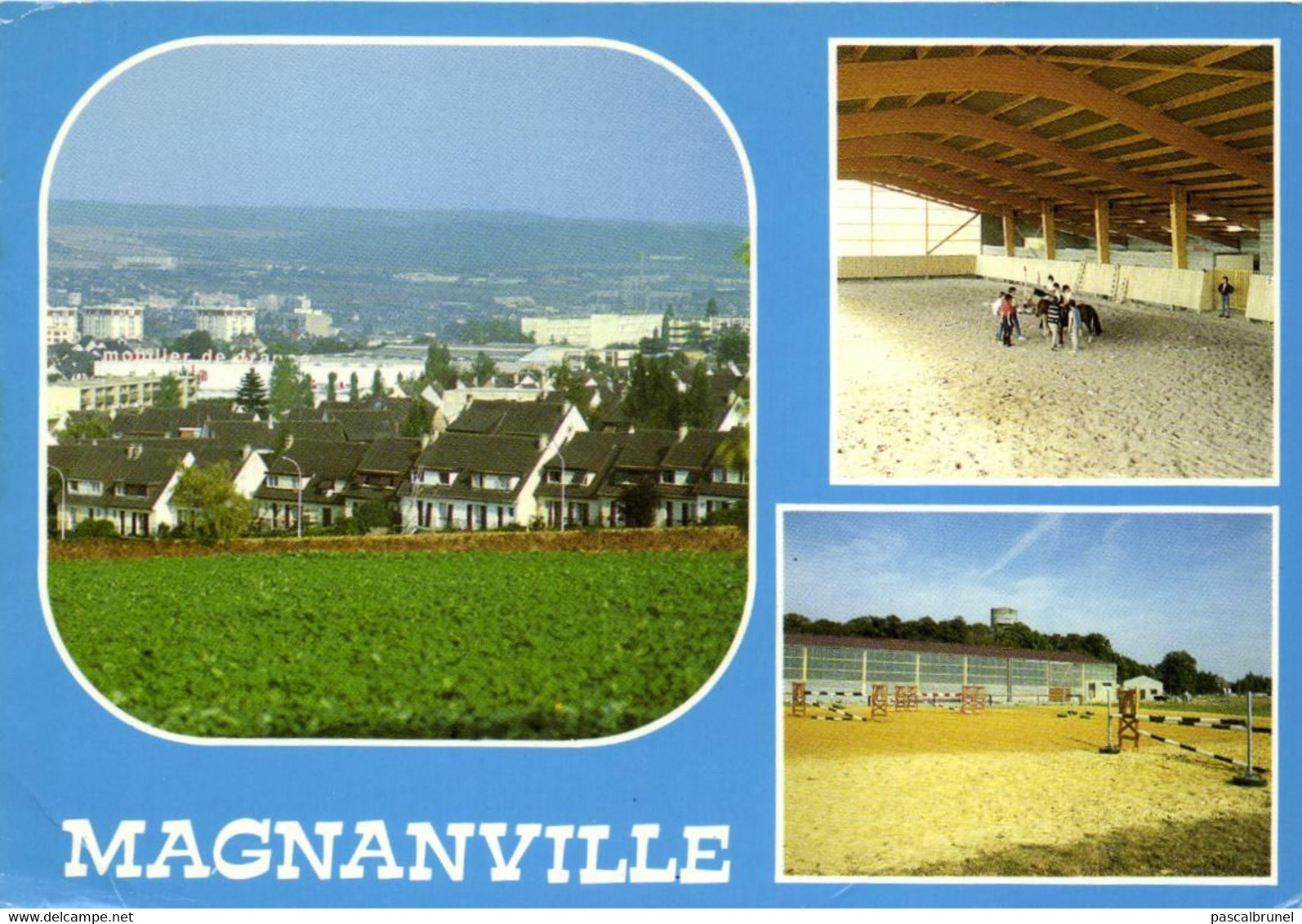 MAGNANVILLE - VUE GENERALE - CLUB HIPPIQUE - Magnanville