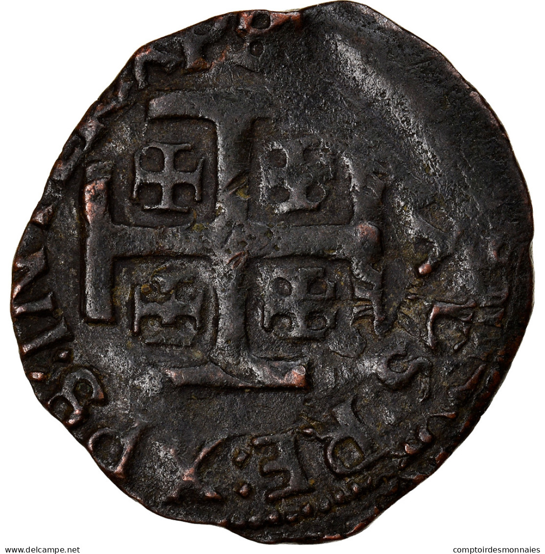 Monnaie, Italie, Charles VIII, Cavallo, Naples, TTB, Billon, Duplessy:621 - 1483-1498 Charles VIII The Affable