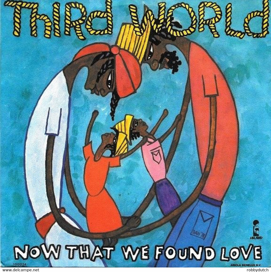 * 7"  *  Third World - Now That We Found Love / Night Heat - Reggae