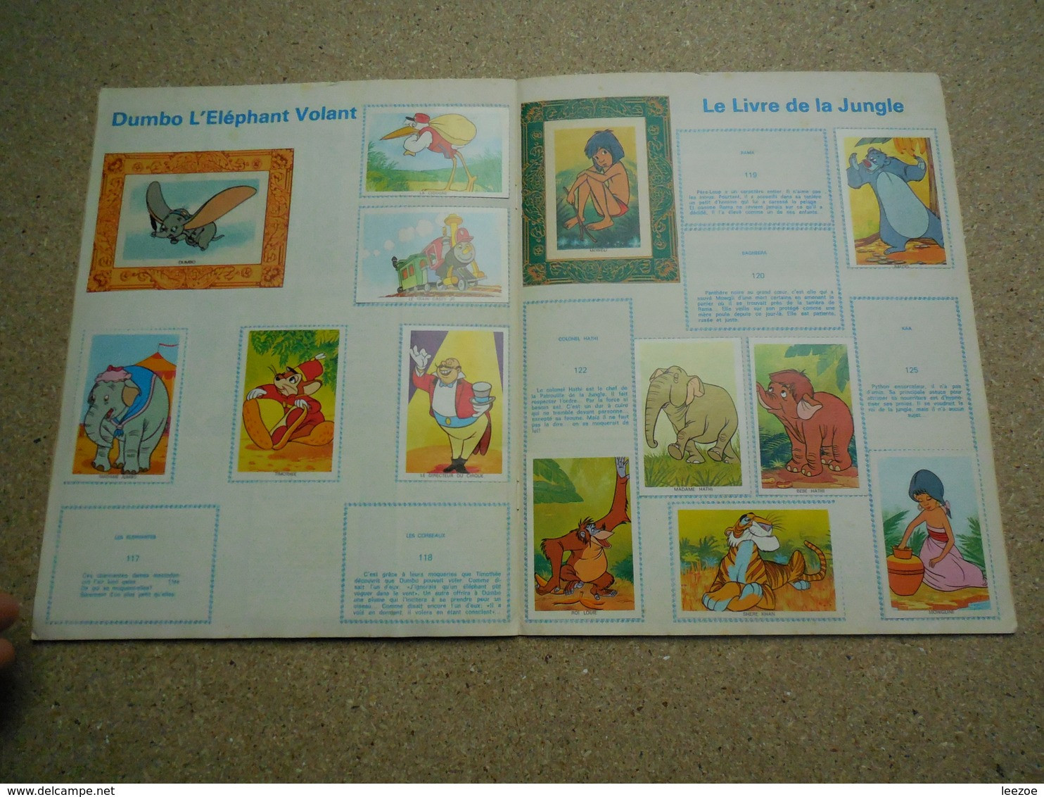 Disney fans, album vignettes autocollantes....3A0420