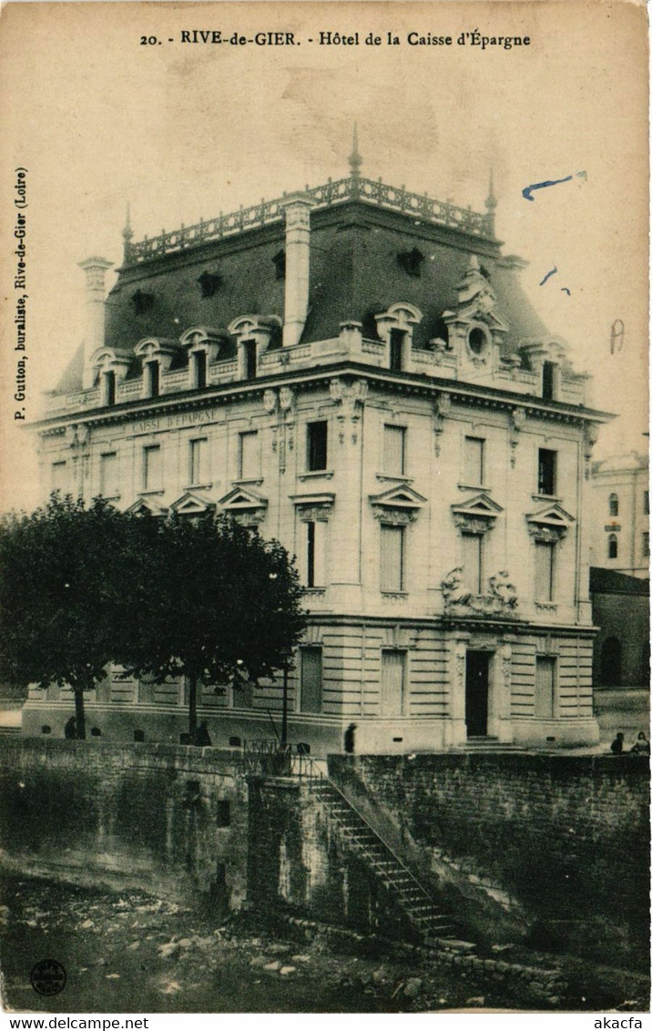 CPA RIVE-de-GIER - Hotel De La Caisse D'Epargne (578655) - Riorges