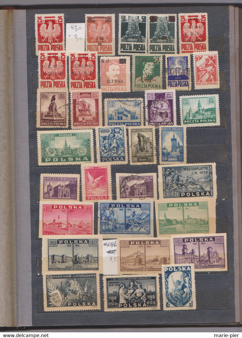 Timbres POLOGNE - Collections
