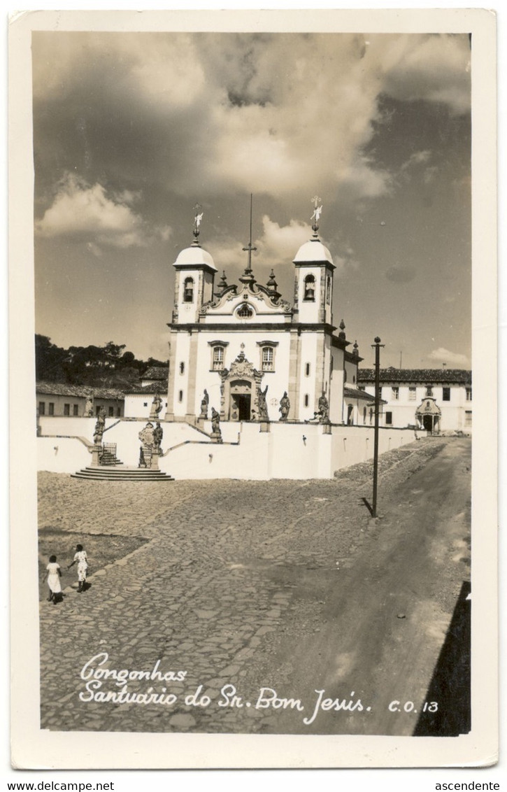 [MG] Congonhas. Santuário Do Sr. Bom Jesus. CO 13 Brasil. Brazil. Belo Horizonte - Belo Horizonte