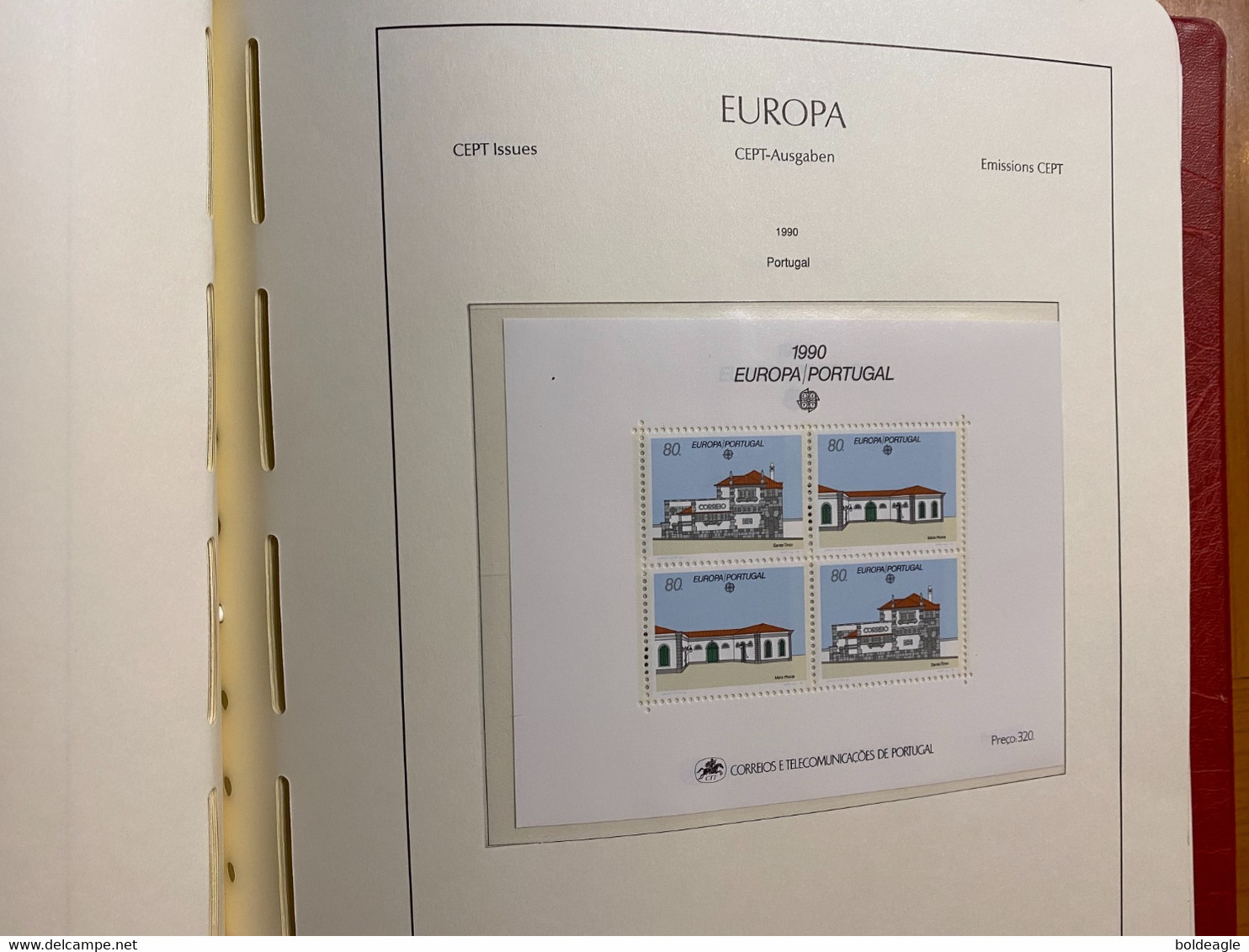 Europa - année complète 1990 -83 valeurs et 5 blocs neufs sans charnière LUXE