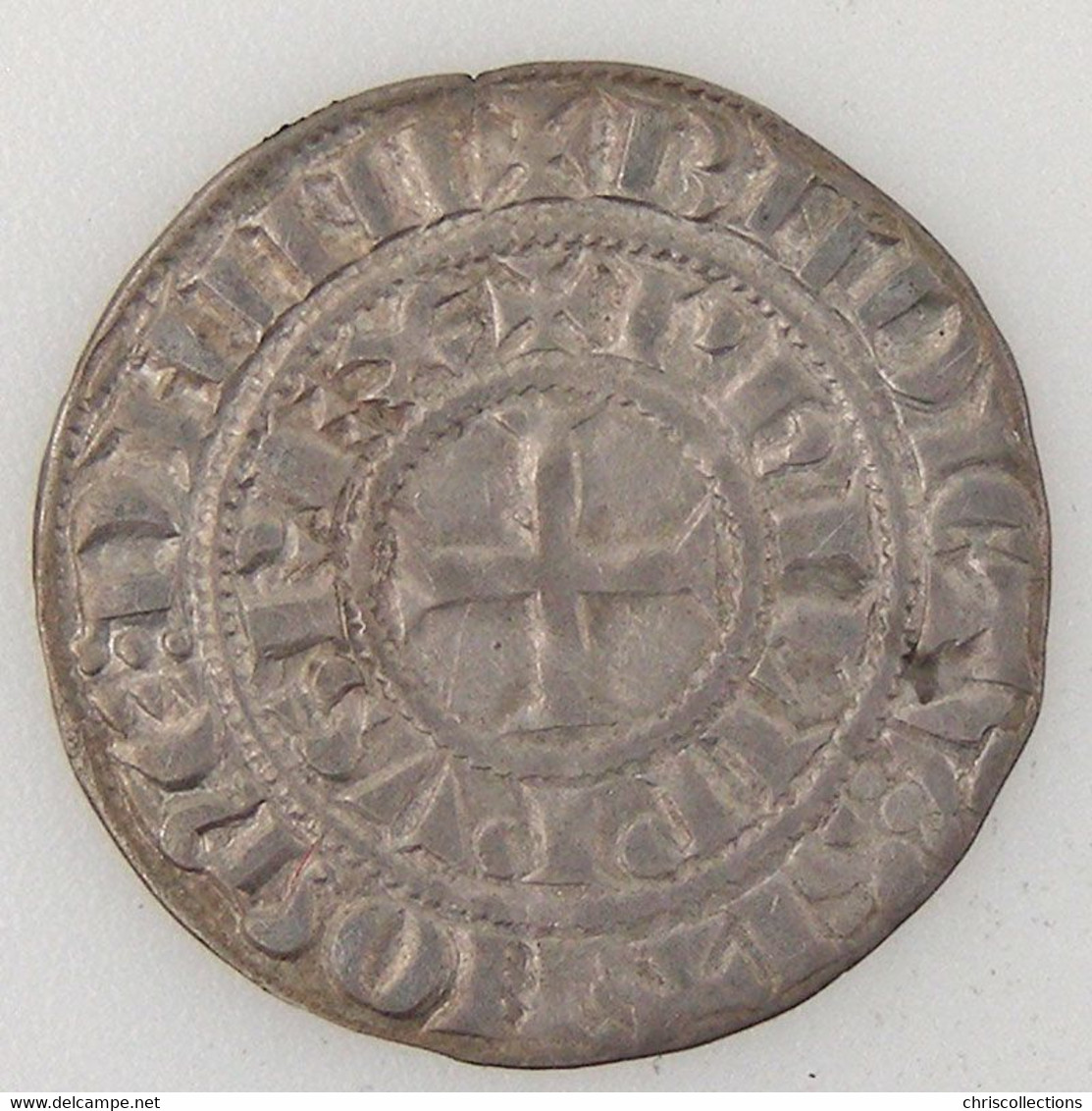 France, Philippe IV , Maille Tierce à L'O Rond, TTB/TTB, Dup:219 - 1285-1314 Filippo IV Il Bello