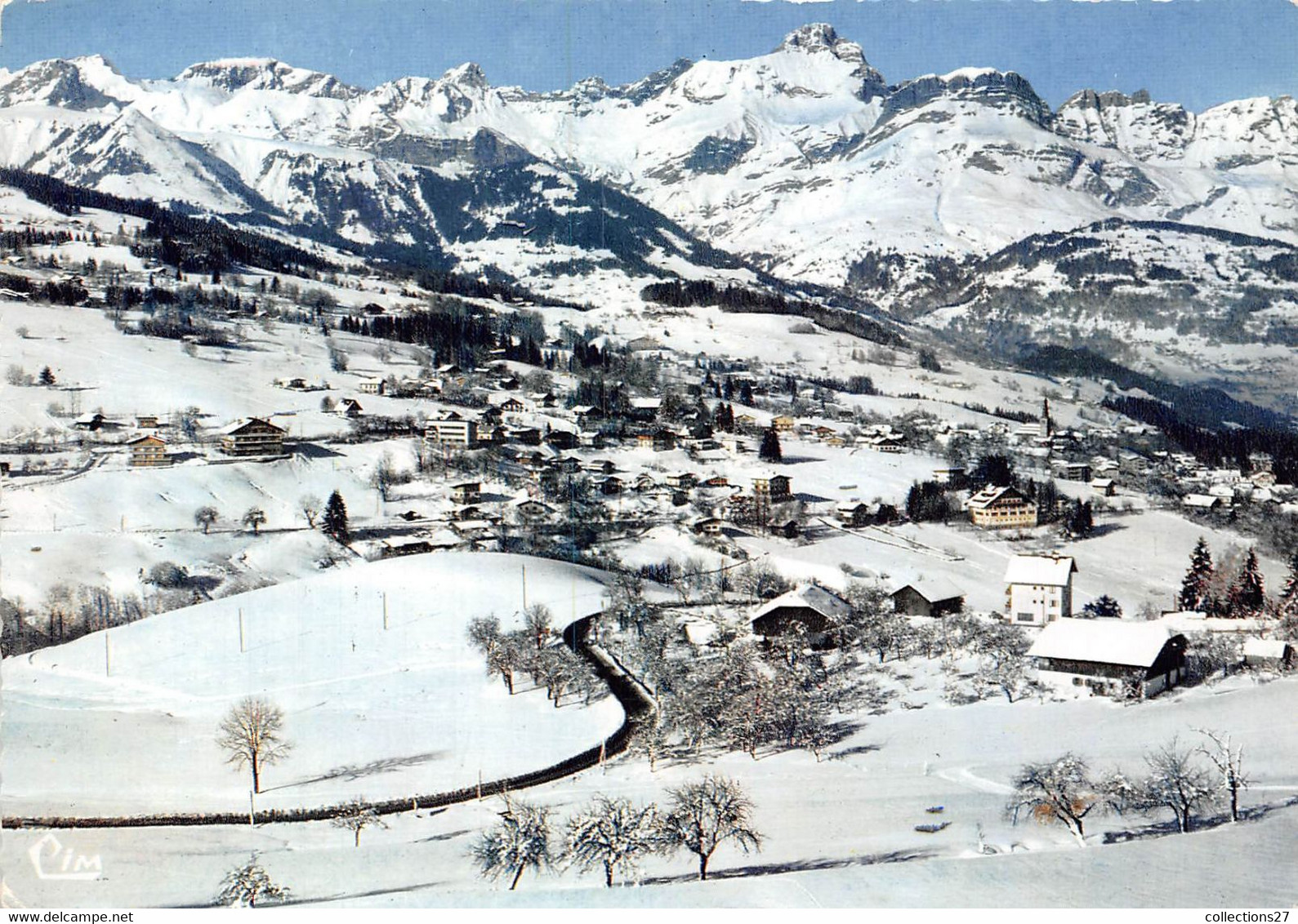 74-COMBLOUX- VUE GENERAKE CHAINE DES ARAVIS - Combloux