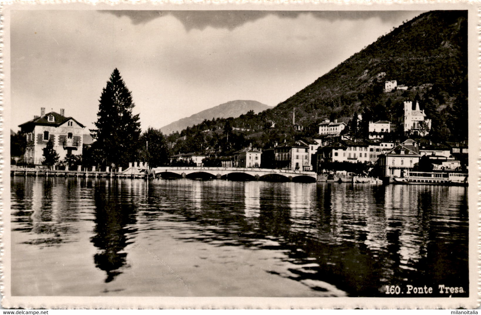 Ponte Tresa (160) * Karte Von 1939 * 8. 4. 1945 - Tresa