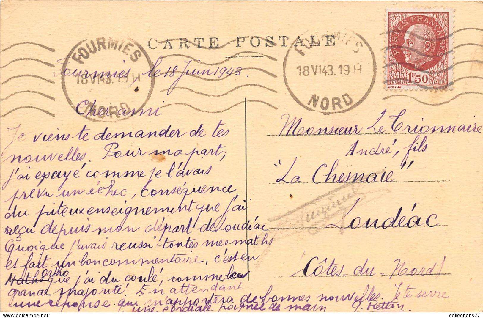 59-FOURMIES- LA POSTE - Fourmies