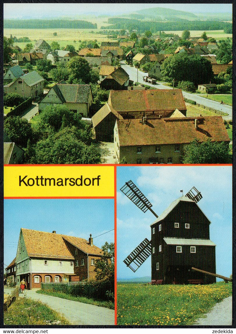 F1952 - TOP Kottmarsdorf Bockwindmühle Windmühle Umgebindehaus - Bild Und Heimat Reichenbach - Loebau