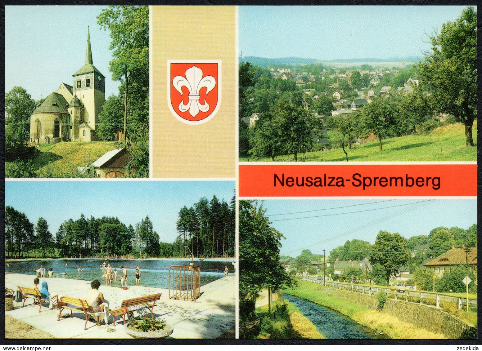 F1970 - TOP Neusalza Spremberg Freibad - Bild Und Heimat Reichenbach - Loebau