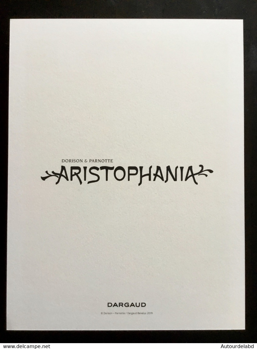 Ex Libris / Dessin ARISTOPHANIA - Par Dorison Et Parnotte - Künstler P - R