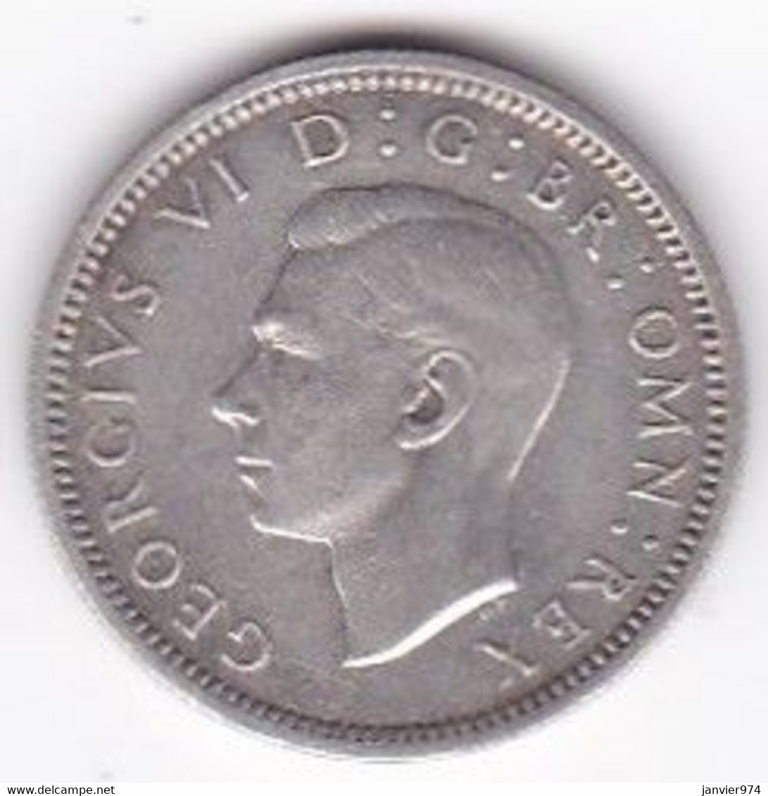 Grande Bretagne. 6 Pence 1944. George VI ,en Argent - H. 6 Pence