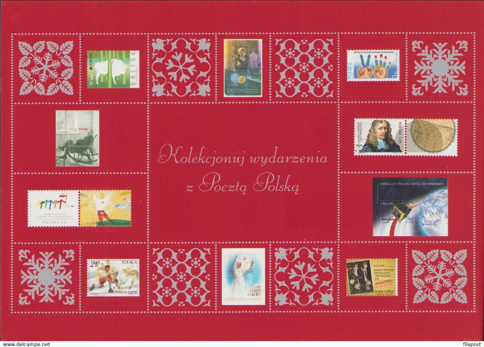 POLAND 2011 Booklet / Christmas Holiday, Saint Mary, Jesus, Santa Claus, Reindeer / 2 FDC + 2 Stamps MNH** - Libretti