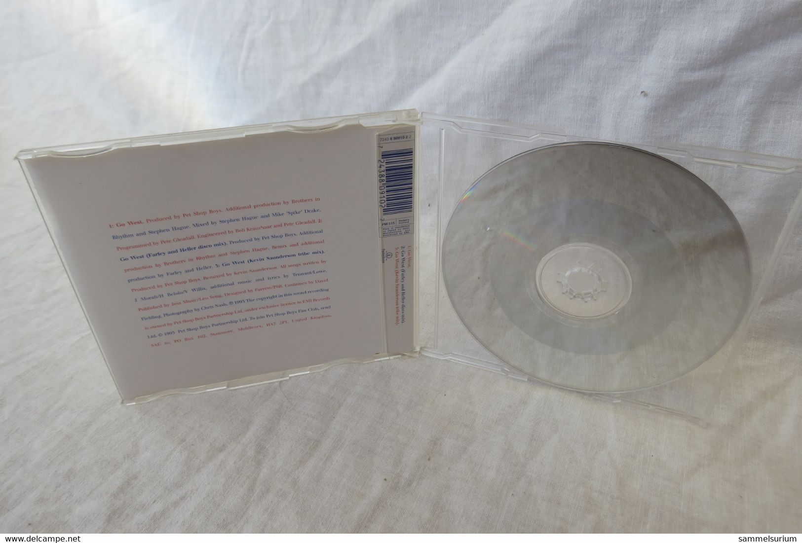 CD "Pet Shop Boys" Go West - Collector's Editions